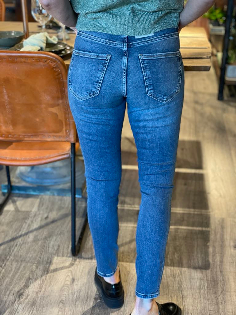 VMSOPHIA Jeans - Medium Blue Denim